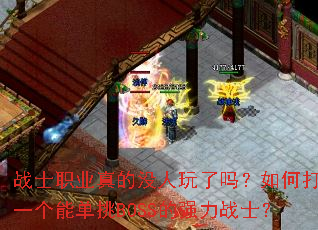 战士职业真的没人玩了吗?如何打造一个能单挑BOSS的强力战士? 战士职业真的没人玩了吗?如何打造一个能单挑BOSS的强力战士?