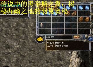 传说中的黑帝斯之翼：揭秘九幽之地的羽翼奥秘