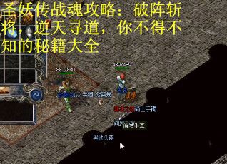 圣妖传战魂攻略：破阵斩将，逆天寻道，你不得不知的秘籍大全