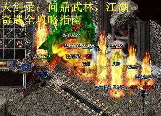 天剑录：问鼎武林，江湖奇遇全攻略指南
