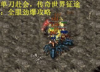 单刀赴会，传奇世界征途：全服劲爆攻略
