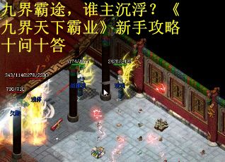 九界霸途，谁主沉浮？《九界天下霸业》新手攻略十问十答