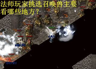 法师玩家挑选召唤兽主要看哪些地方？