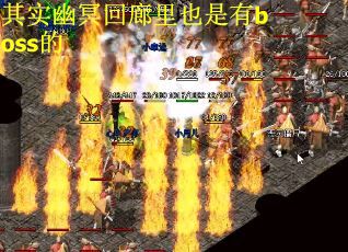 其实幽冥回廊里也是有boss的