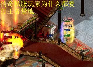传奇私服玩家为什么都爱打王者禁地