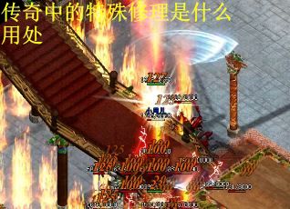 传奇中的特殊修理是什么用处