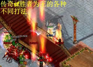 传奇sf胜者为王的各种不同打法