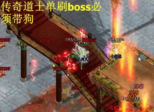 传奇道士单刷boss必须带狗