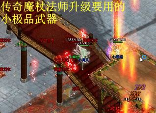 传奇魔杖法师升级要用的小极品武器