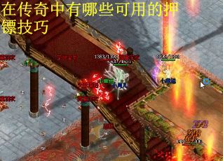 在传奇中有哪些可用的押镖技巧