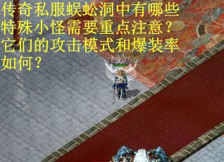 传奇私服蜈蚣洞中有哪些特殊小怪需要重点注意？它们的攻击模式和爆装率如何？
