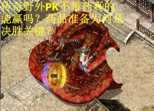 传奇野外PK不带药真的能赢吗？药品准备为何是决胜关键？
