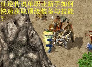 仙逆传说单职业新手如何快速获取顶级装备与技能？