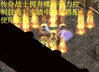 传奇战士拥有哪些强力控制技能？实战中如何搭配使用制敌？