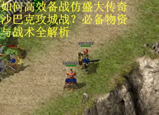 如何高效备战仿盛大传奇沙巴克攻城战？必备物资与战术全解析