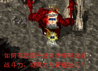 如何有效提升迷失传奇帮会的战斗力、凝聚力与管理技巧? 如何有效提升迷失传奇帮会的战斗力、凝聚力与管理技巧?