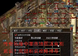 传奇私服中哪些地图适合刷紫装?高效刷装攻略推荐 传奇私服中哪些地图适合刷紫装?高效刷装攻略推荐