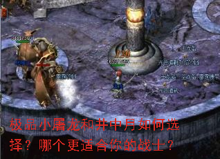 极品小屠龙和井中月如何选择?哪个更适合你的战士? 极品小屠龙和井中月如何选择?哪个更适合你的战士?