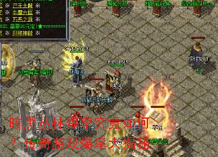 暗黑丛林爆率究竟如何?传奇游戏爆率大揭秘 暗黑丛林爆率究竟如何?传奇游戏爆率大揭秘