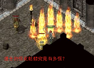 道士的强化骷髅究竟有多强? 道士的强化骷髅究竟有多强?