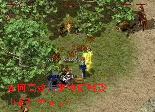 如何高效击败传奇游戏中的强大boss? 如何高效击败传奇游戏中的强大boss?