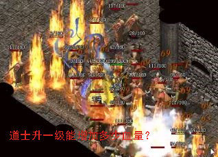 道士升一级能增加多少血量? 道士升一级能增加多少血量?