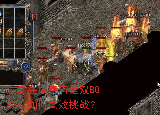 ע��ţħ������˫BOSS����θ�Ч��ս��