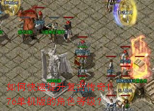 如何快速提升复古传奇1.76单机版的角色等级? 如何快速提升复古传奇1.76单机版的角色等级?