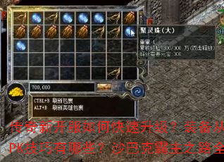 �����¿�����ο���������װ�����Ļ�ȡ��PK��������Щ��ɳ�Ϳ˰���֮·ȫ����