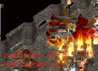 战法师与道士,谁才是传奇江湖的真正王者? 战法师与道士,谁才是传奇江湖的真正王者?