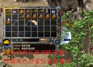 十大传奇私服攻略宝典?终极角色扮演指引全解析 十大传奇私服攻略宝典?终极角色扮演指引全解析