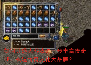 �����ʢ����Ϸ��һ���ḻ����IP�����������Ļ���Ʒ�ƣ�