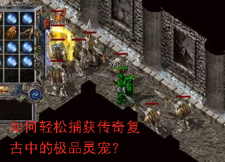 如何轻松捕获传奇复古中的极品灵宠? 如何轻松捕获传奇复古中的极品灵宠?