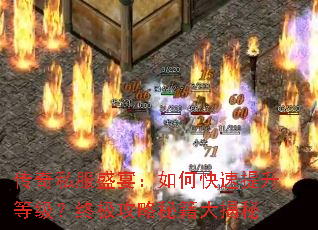 传奇私服盛宴:如何快速提升等级?终极攻略秘籍大揭秘 传奇私服盛宴:如何快速提升等级?终极攻略秘籍大揭秘