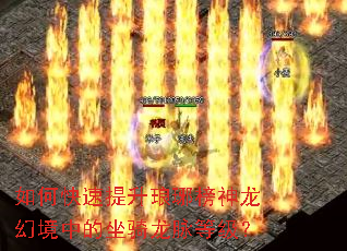 如何快速提升琅琊榜神龙幻境中的坐骑龙脉等级? 如何快速提升琅琊榜神龙幻境中的坐骑龙脉等级?