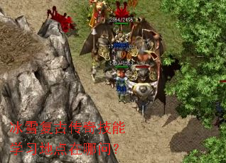 冰雪复古传奇技能学习地点在哪问? 冰雪复古传奇技能学习地点在哪问?