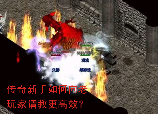 传奇新手如何向老玩家请教更高效? 传奇新手如何向老玩家请教更高效?