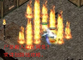 尸皇殿入口在何处?求详细路线攻略。 尸皇殿入口在何处?求详细路线攻略。