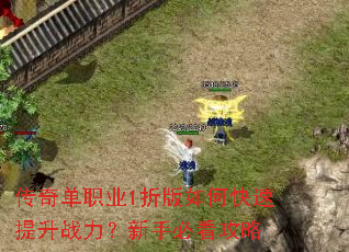 传奇单职业1折版如何快速提升战力?新手必看攻略 传奇单职业1折版如何快速提升战力?新手必看攻略