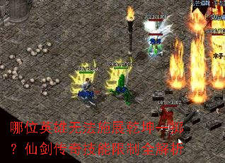 哪位英雄无法施展乾坤一掷?仙剑传奇技能限制全解析 哪位英雄无法施展乾坤一掷?仙剑传奇技能限制全解析